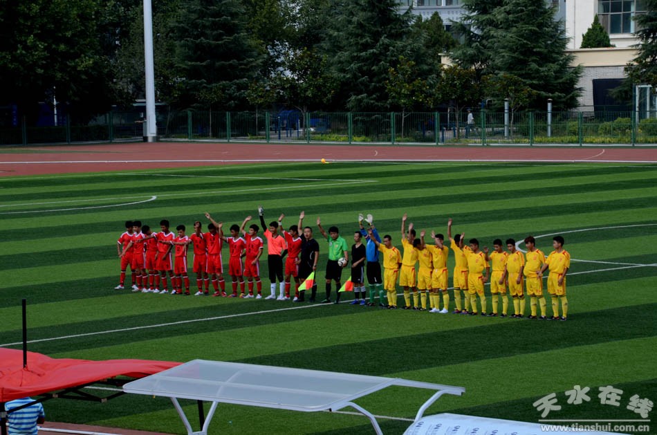 甘肃省第三届中学生运动会,甘肃中学生运动会张掖男子足球