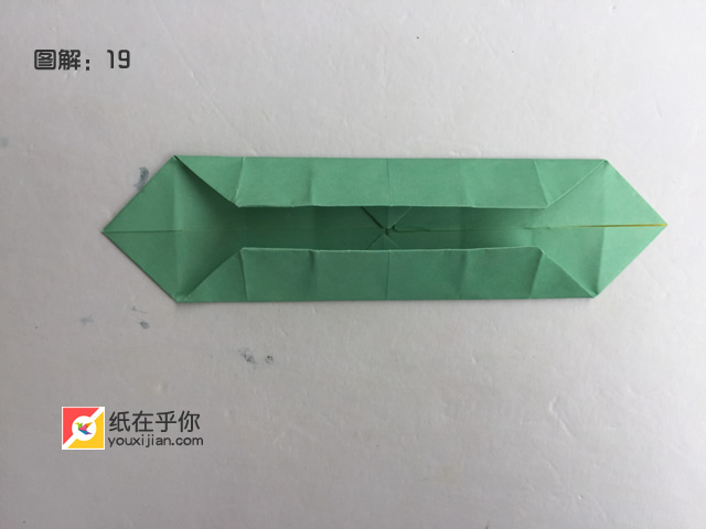 纸在乎你手工折纸糖果收纳盒视频图解教程