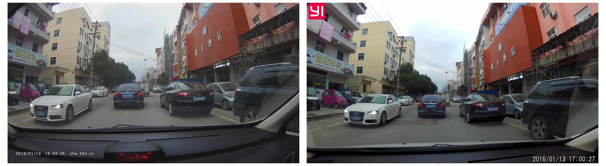 小蚁智能行车记录仪拆解,小蚁智能摄像机和360