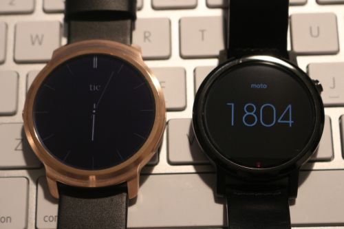 moto360手表一代二代对比,ticwatchmoto360