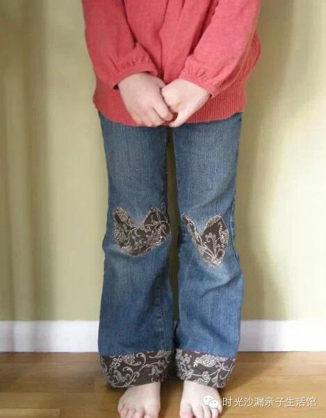 小孩裤子短了怎么办简单又漂亮,儿童裤子短咋办