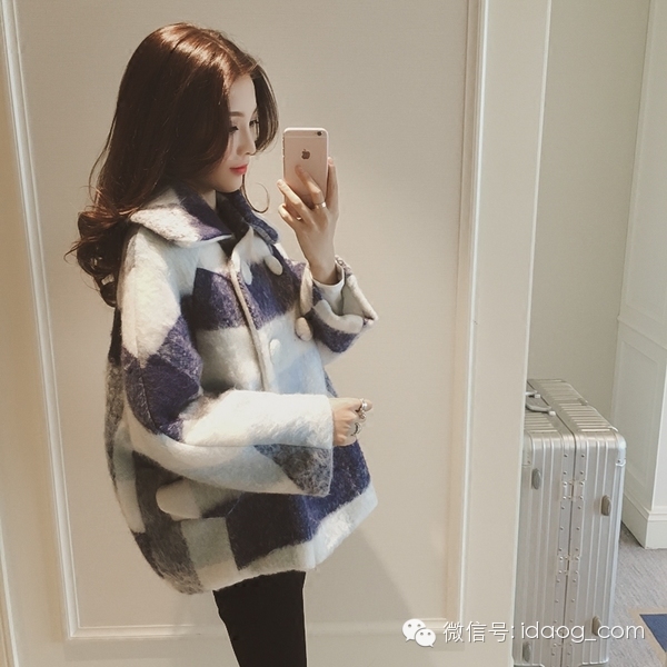 韩系高级感呢子大衣新款小个子,好时髦的韩版呢子大衣来啦