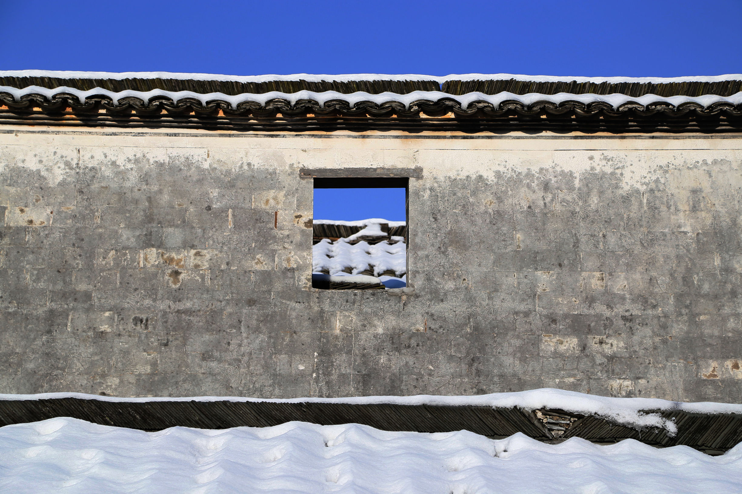安徽风情小镇的徽州西递,梦回徽州下一句