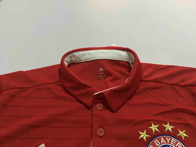 拜仁主客场球衣,拜仁16-17赛季球衣