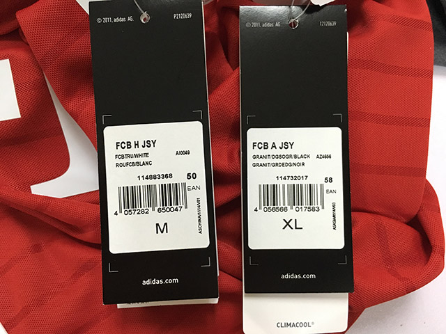 拜仁主客场球衣,拜仁16-17赛季球衣