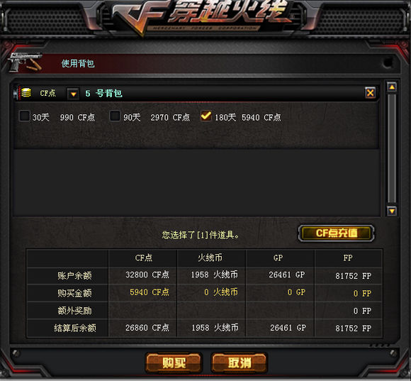 不充钱你怎么能变强,cf年套拉满需要多少钱