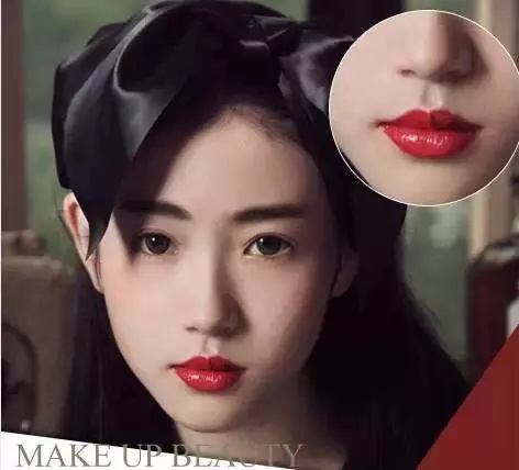 很适合复古风格的妆容,复古简单妆容化妆教程