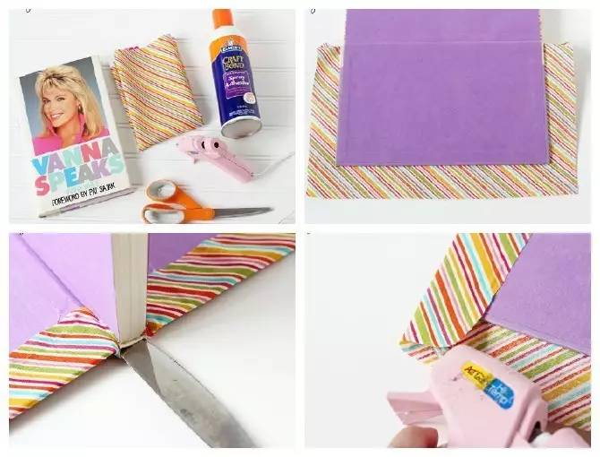 包书皮教程手工,透明膜包书皮的步骤图解