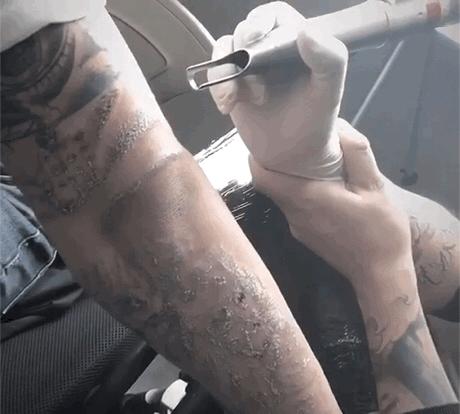 如何半永久纹身,纹身半永久纹身师