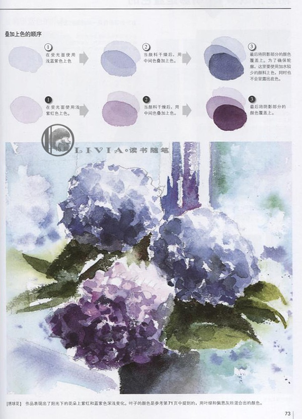 用水彩画达到极致的调色方法的书,水彩画12色颜料调色表大全