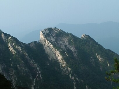 在主峰,我与天堂寨相约今生