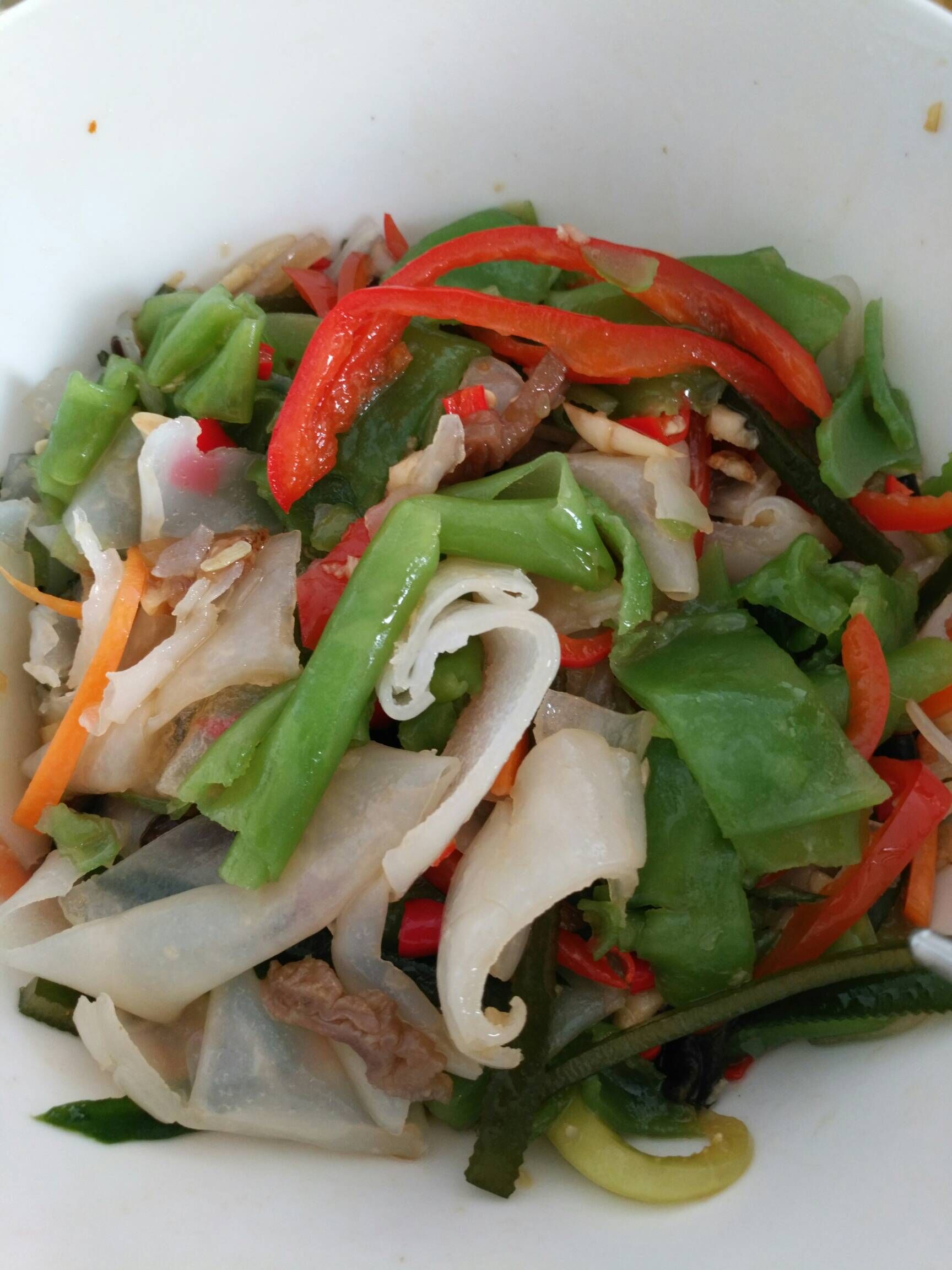 自制调料汁凉皮,蔬菜汁凉皮制作方法