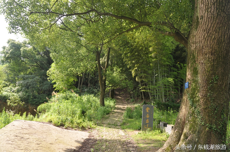 东钱湖旅游攻略徒步路线图,东钱湖古道徒步