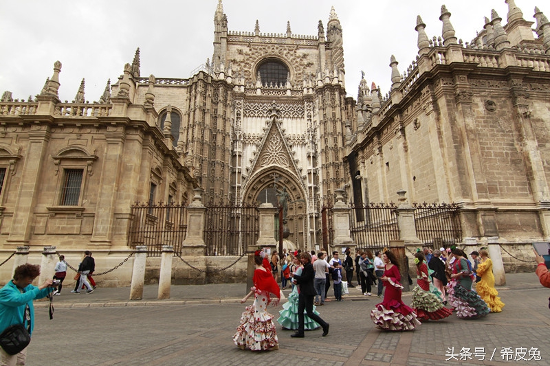 西班牙塞维利亚的西班牙广场,西班牙塞维利亚的风景