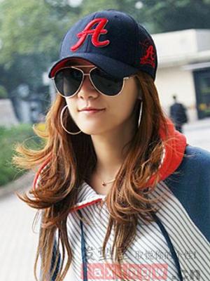 棒球帽搭配图片推荐,棒球帽配什么发型好看