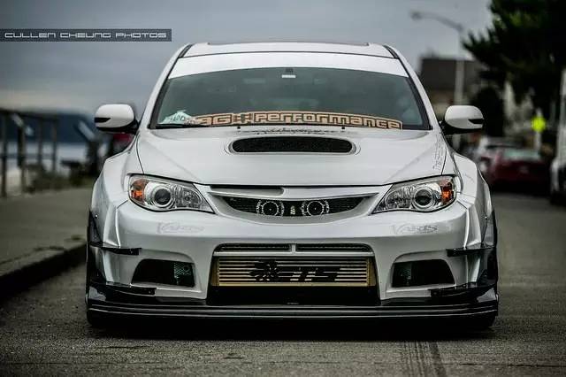 topsecret改装,国外翻新斯巴鲁翼豹sti