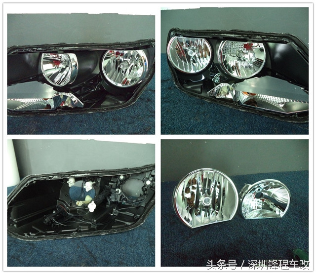 大众途观升级双直射激光透镜,途观升级欧司朗双光透镜