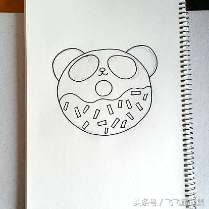 可爱简单的简笔画大熊猫,儿童简笔画教程大熊猫