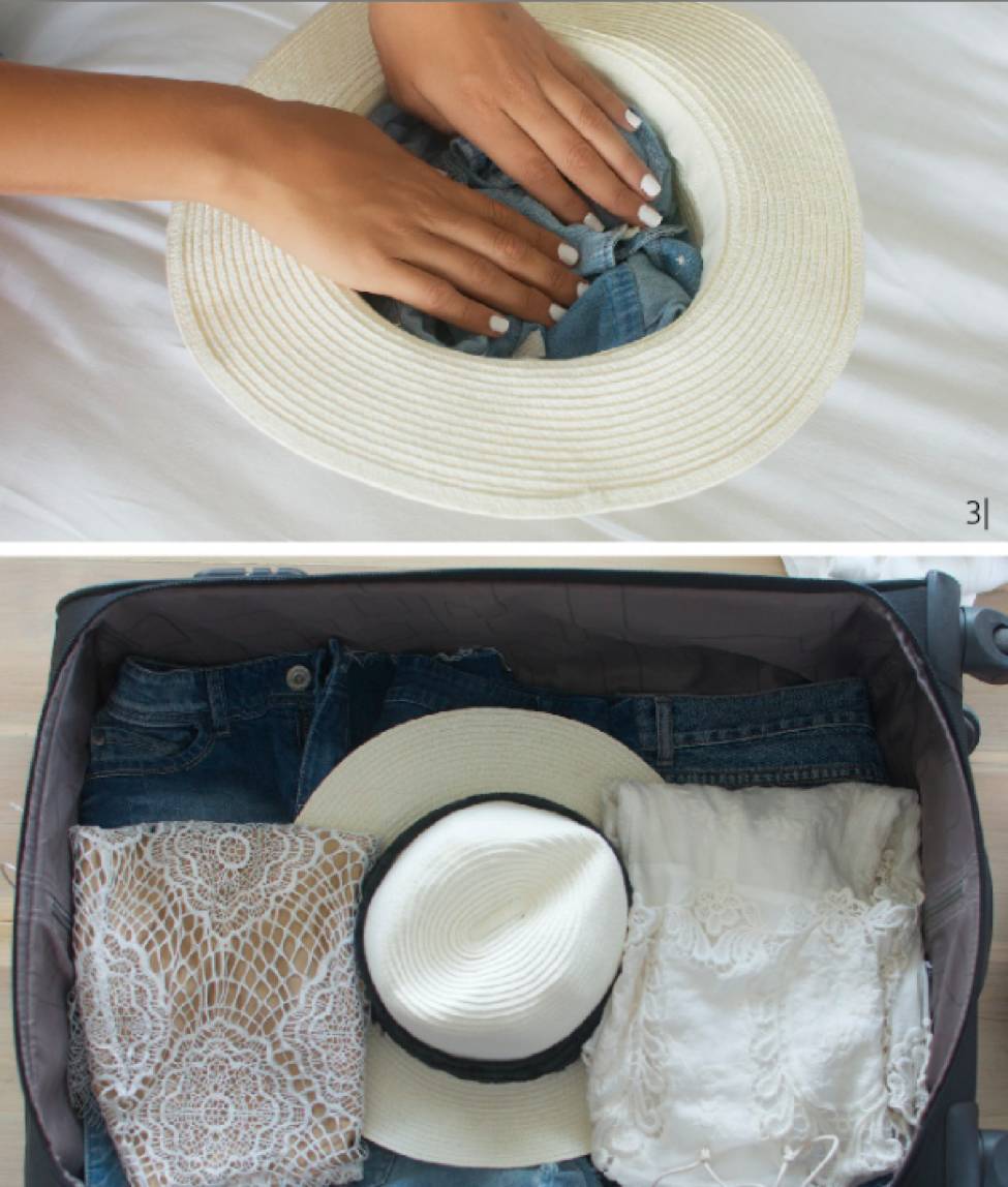 七天旅行行李收纳,美国旅行收纳整理