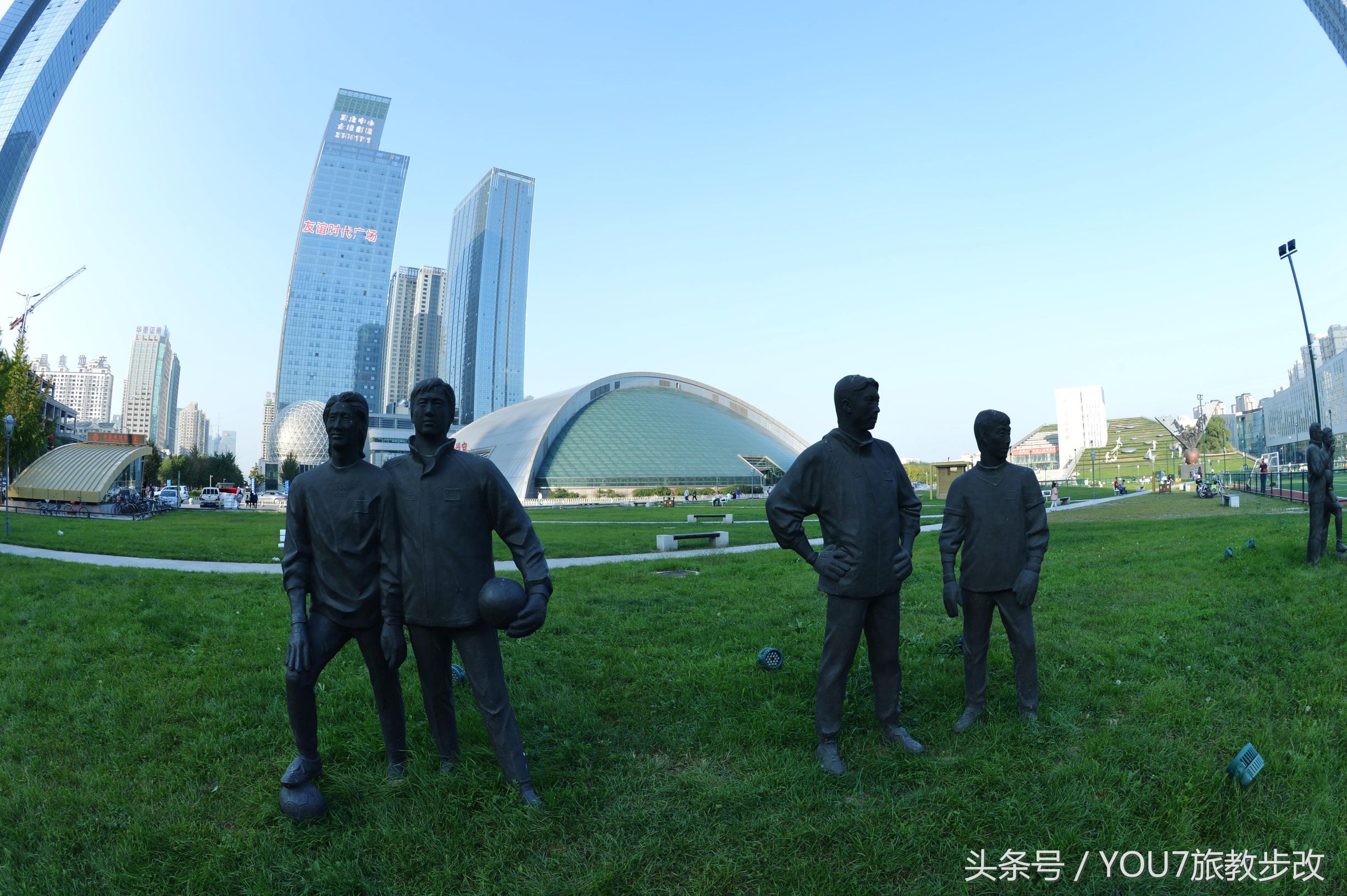 沈阳儿童水下摄影,航拍沈阳鲁迅儿童公园