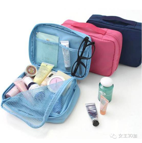 去旅行带什么护肤,出游化妆包便携