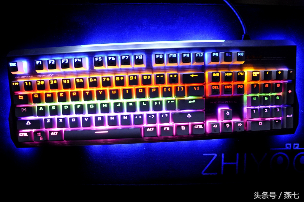 k751机械键盘评测,宜博k751灯光怎么设置