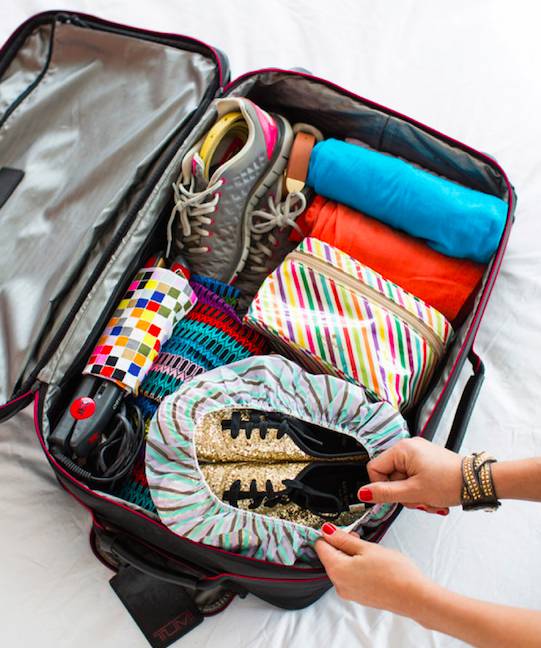 七天旅行行李收纳,美国旅行收纳整理