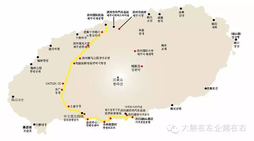 济州岛公交攻略路线图高清,济州岛公交线路图怎么看