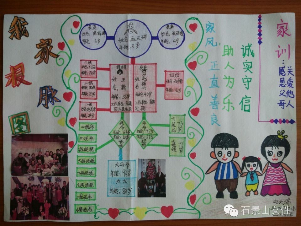 家谱图需要画出几代,家谱图如何绘制