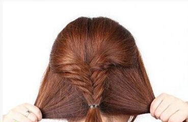 鱼尾麻花辫编发教程,辫鱼尾发简单教程