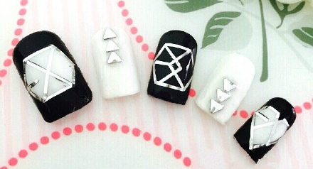 bts美甲,bts美甲田柾国