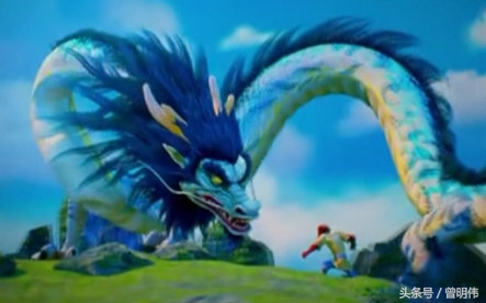 姑娘被蛇咬怀孕，疑似蛇妖被赶出村，水潭边生下白龙救家人