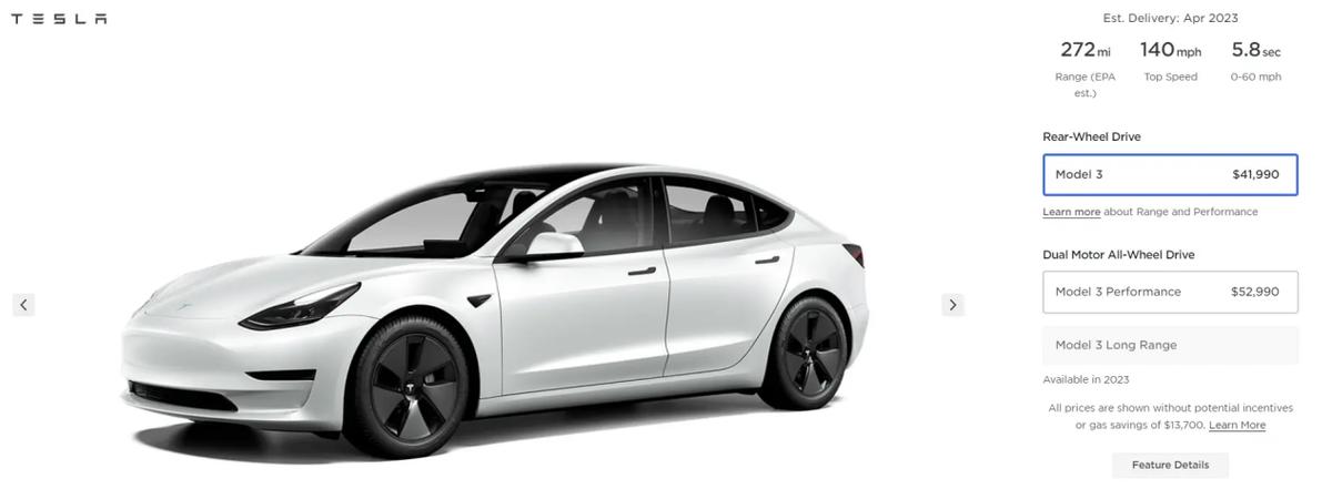 特斯拉美国降价多少,特斯拉modely2023降价可能性大吗