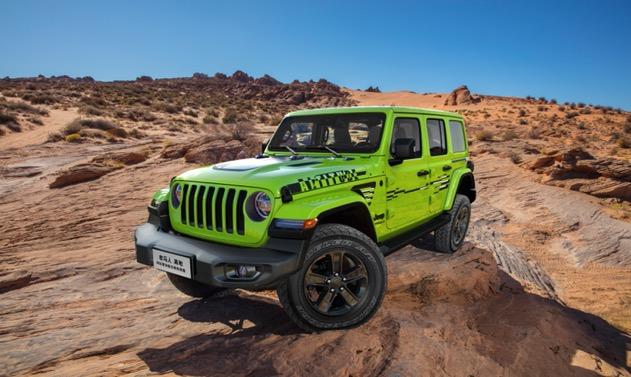 jeep牧马人越野测试,硬核大型越野车