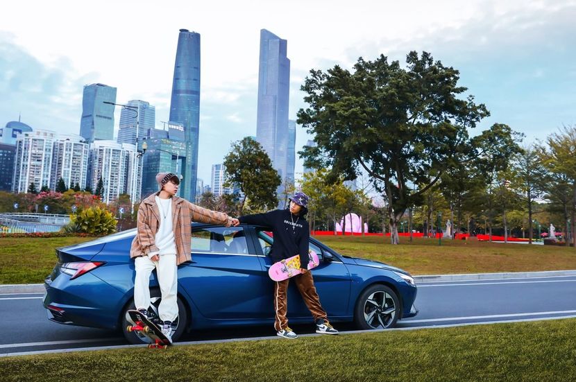 第七代伊兰特有颜值的实力派,第七代伊兰特全球首秀颜值炸裂