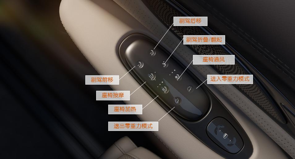 百变车内空间|LS7全车座椅详解