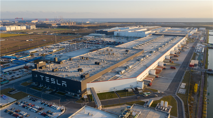 特斯拉停止上海工厂扩建,特斯拉停厂通知