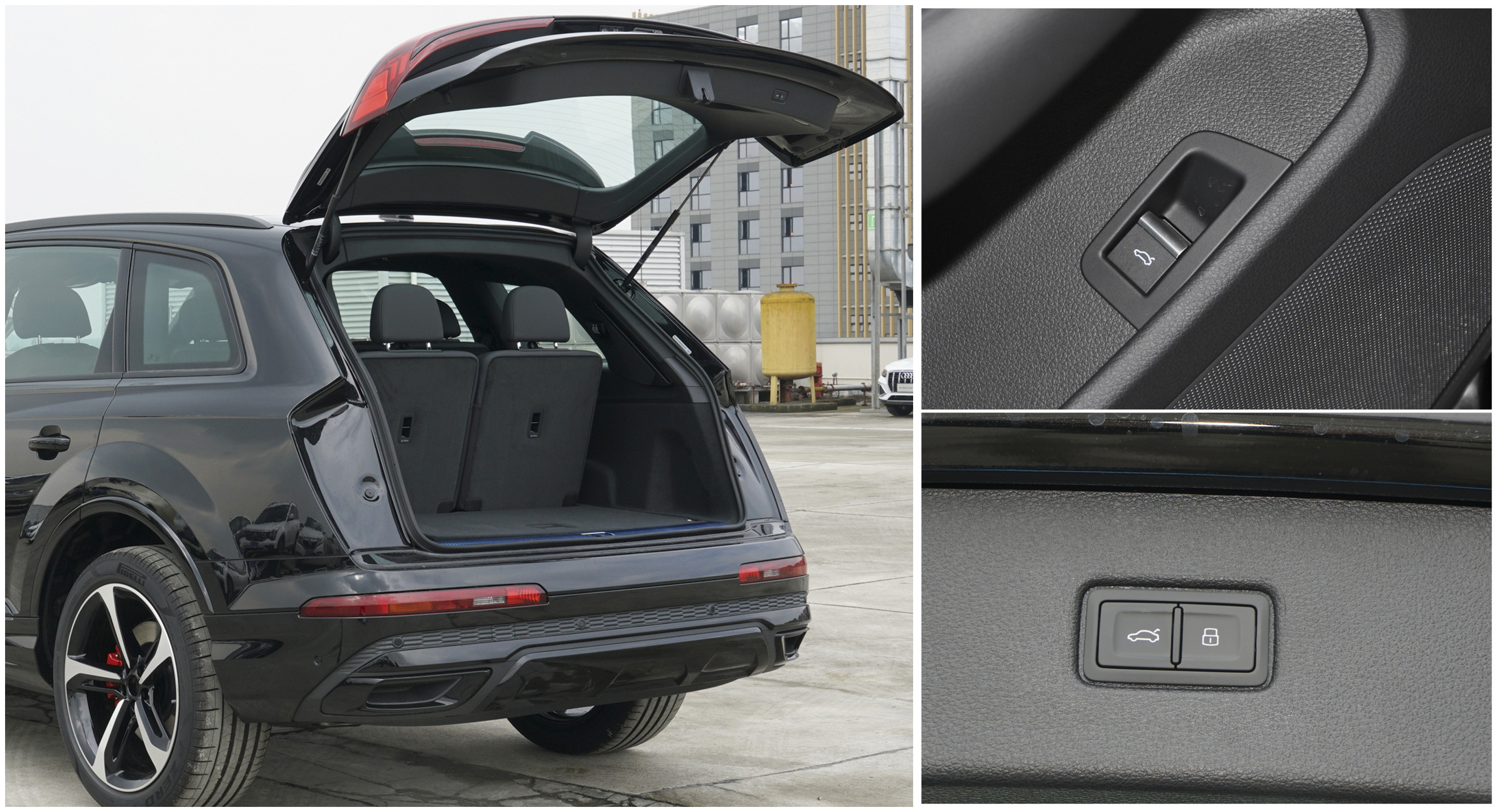 2019款奥迪Q73.0T55技术型参数,2023款q745tfsi有空气悬架吗