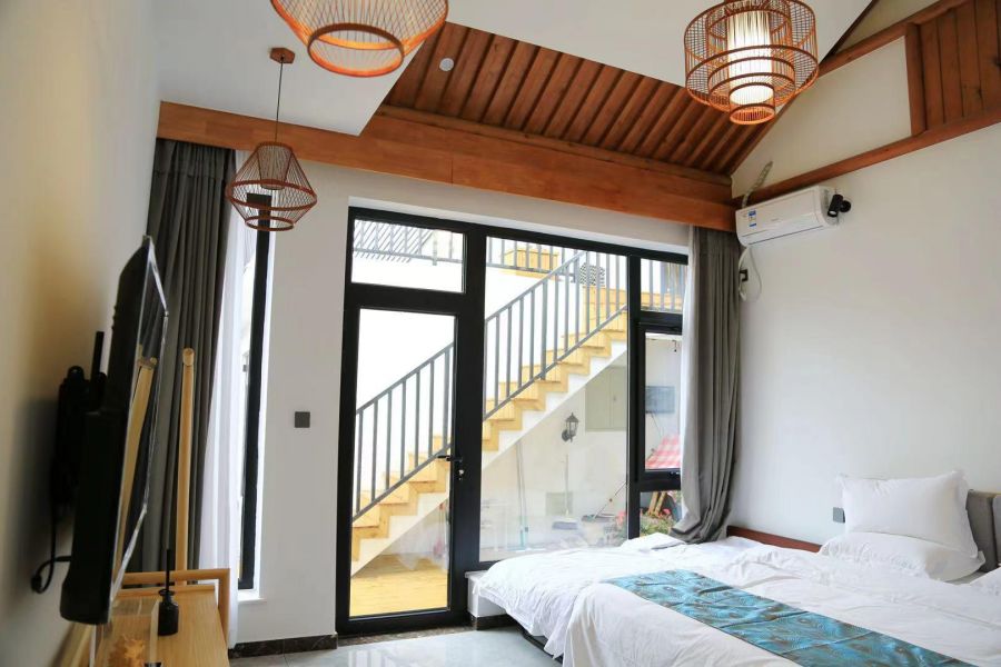 怀柔小清新庭院民宿,怀柔白河湾民宿小院包院