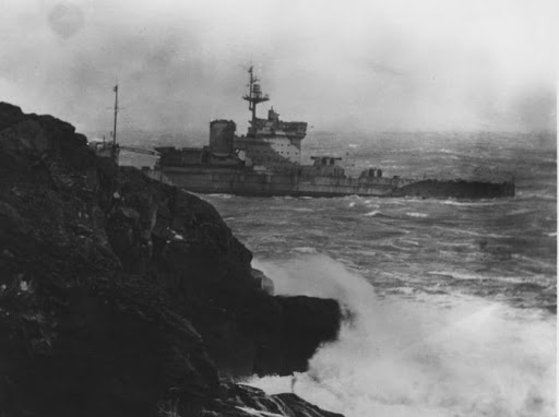 英雄谢幕传奇永存,1——HMS厌战号甲板柚木烟灰缸——最后的航迹