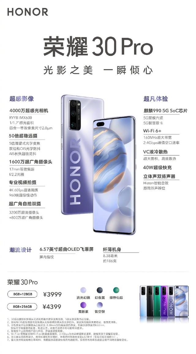 2020最新款的上市手机，新款手机的价格