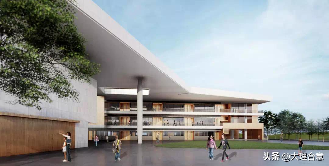 天泰·大理十畝下关一中大理十畝实验学校效果图大赏