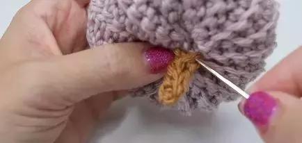 中号南瓜的钩织全教程,各种小南瓜钩织教程