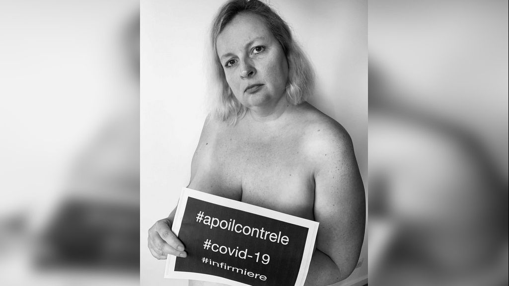 法国医护人员在巴黎举行抗议,法国医护人员在巴黎抗议示威