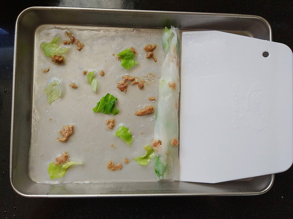 家常版肠粉美味多汁好吃不贵,肠粉熟粉浆做法