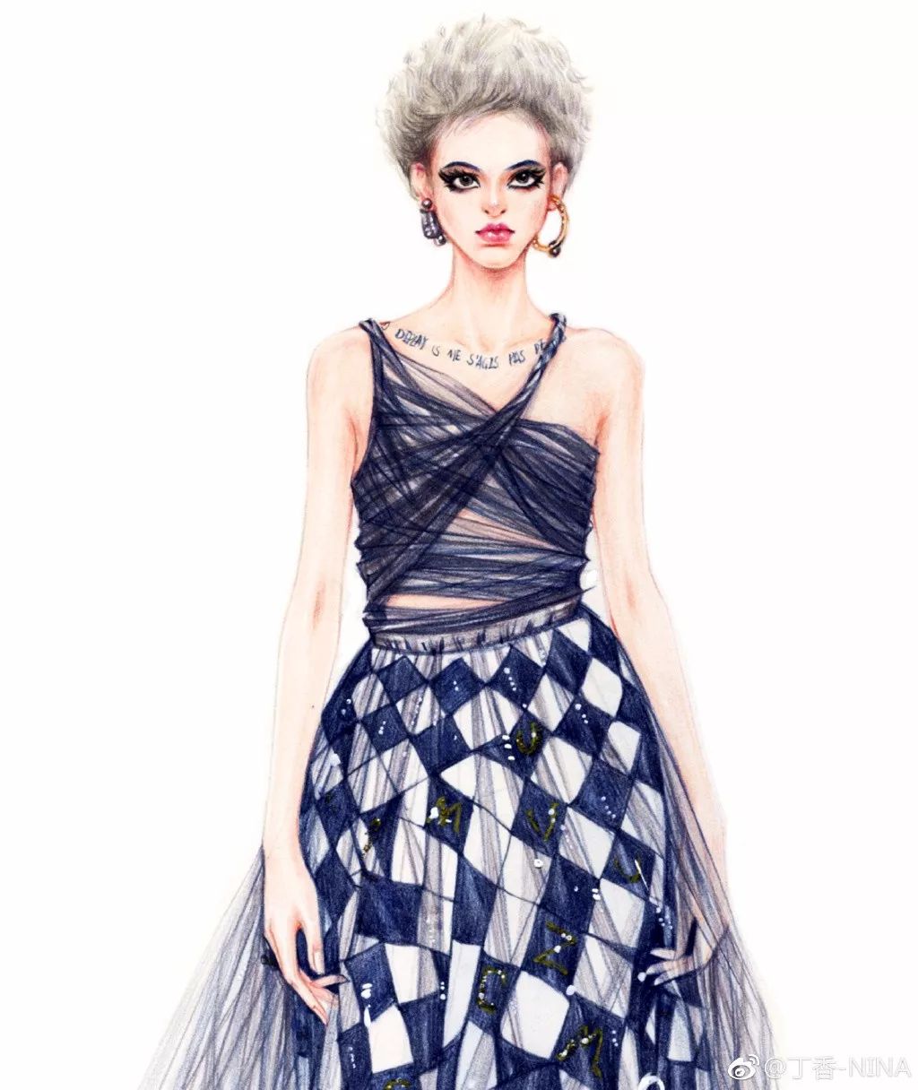 怎么用马克笔和彩铅画四大美人,马克笔与彩铅结合画法