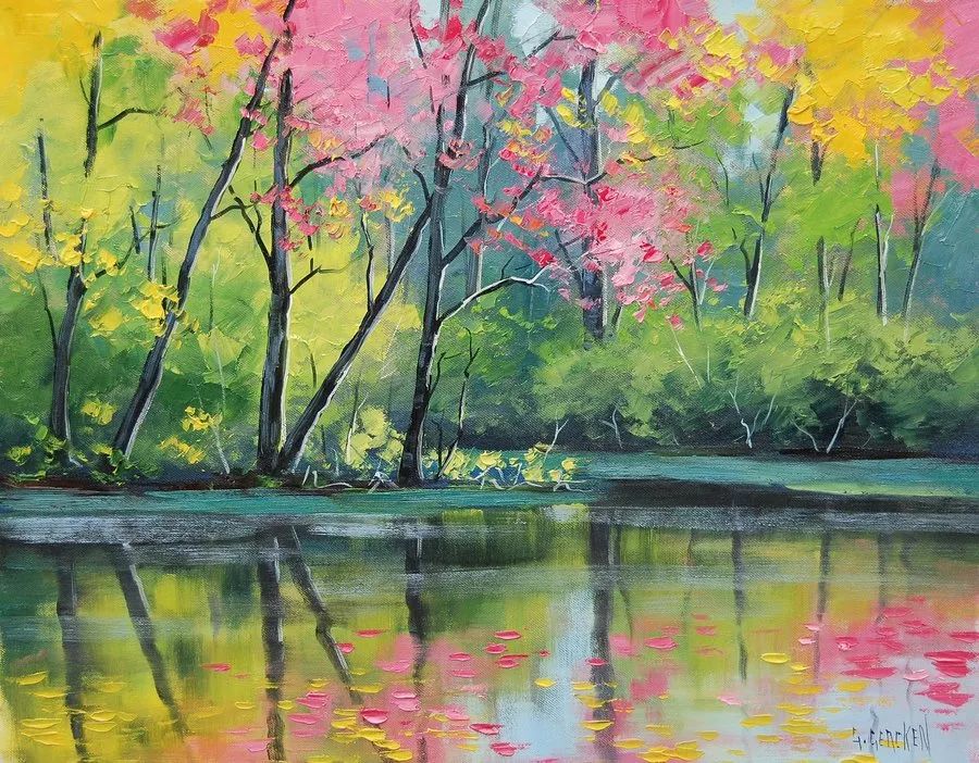 世界级风景大师的油画作品,世界著名油画大师的风景油画