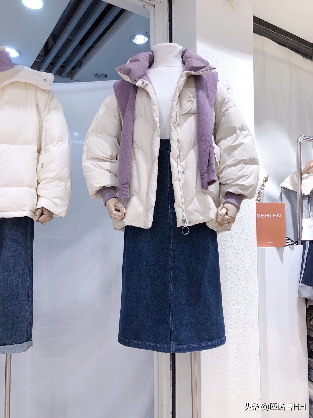 冬季穿搭韩系羽绒服短款,时尚洋气百搭减龄保暖棉服