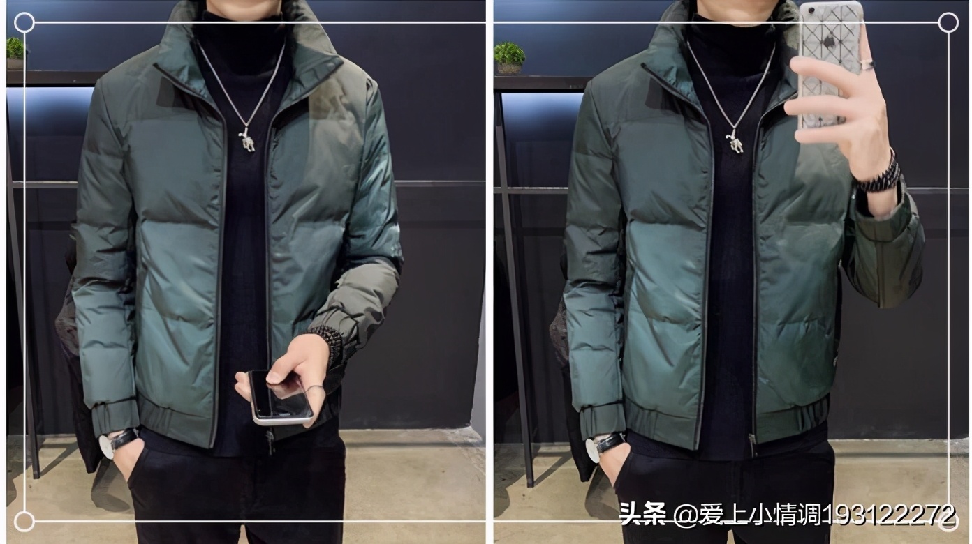 男士保暖外套冬季棉服搭配,海澜之家男士棉服外套