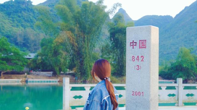 古寨、夕阳、界碑、待嫁的壮族姑娘，广西，原来这么美